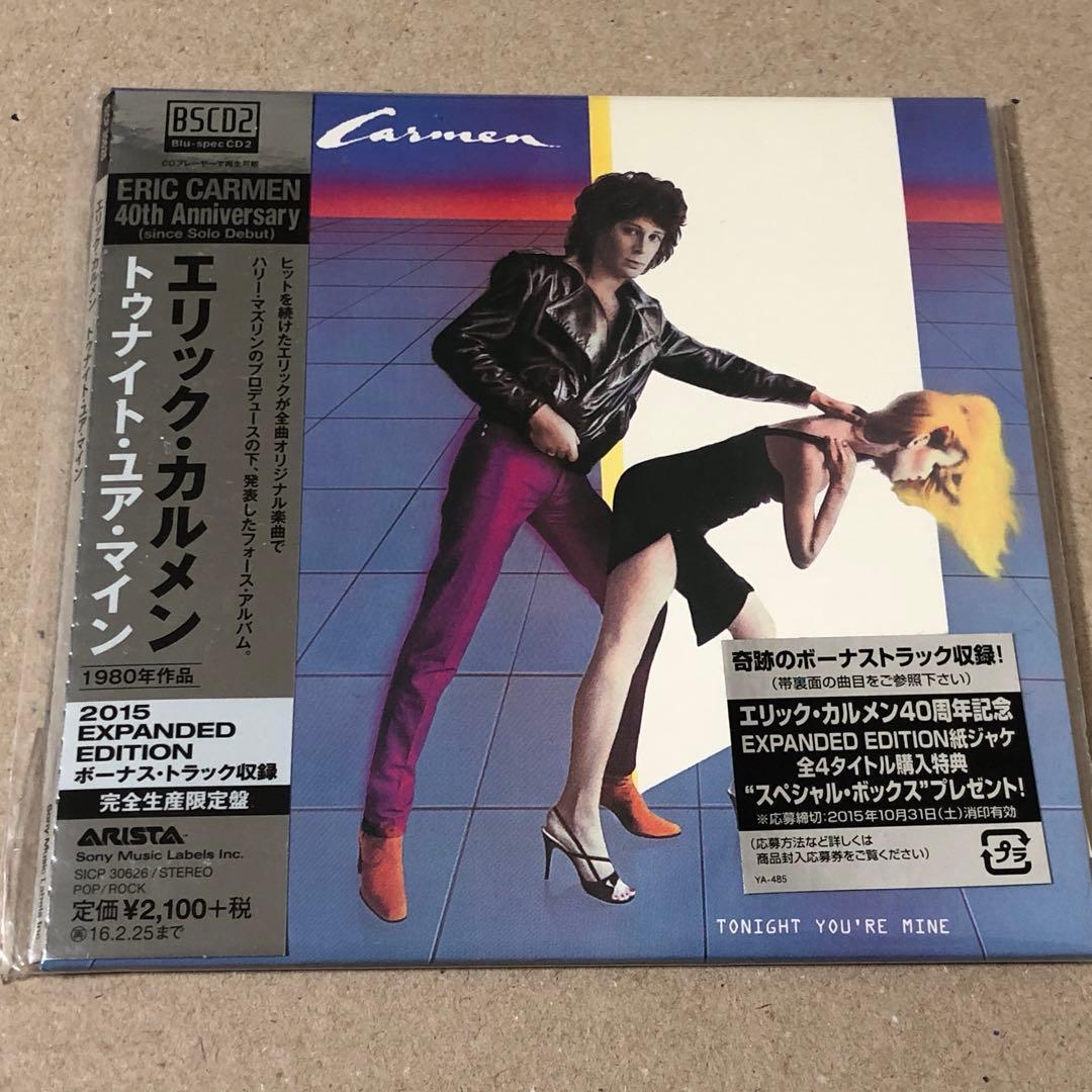 紙ジャケット エリック カルメン Blu-spec CD2 4タイトル