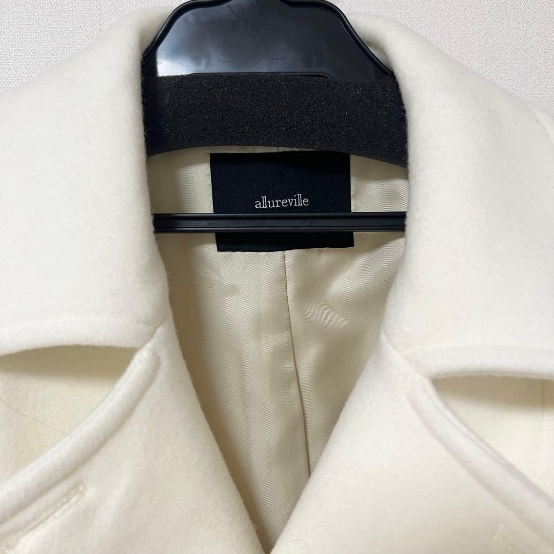 【2025AW】美品 allureville パイルメルトンデザインＰコート