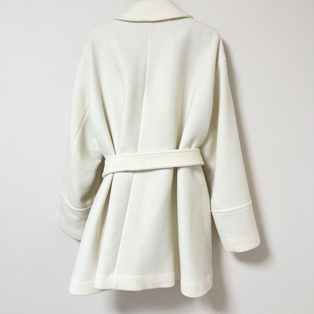 【2025AW】美品 allureville パイルメルトンデザインＰコート