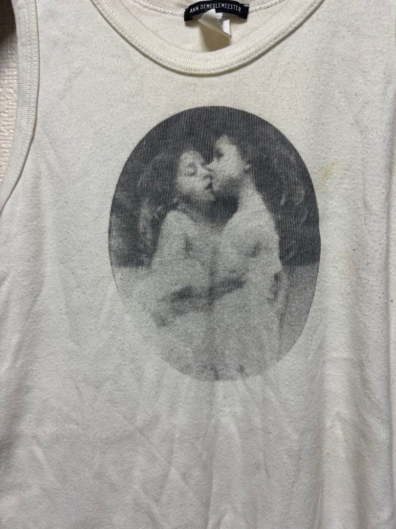 ANN DEMEULEMEESTER エンジェルタンクトップ S