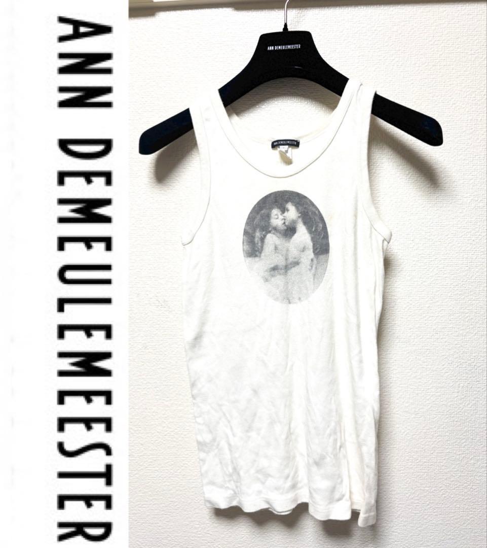 ANN DEMEULEMEESTER エンジェルタンクトップ S