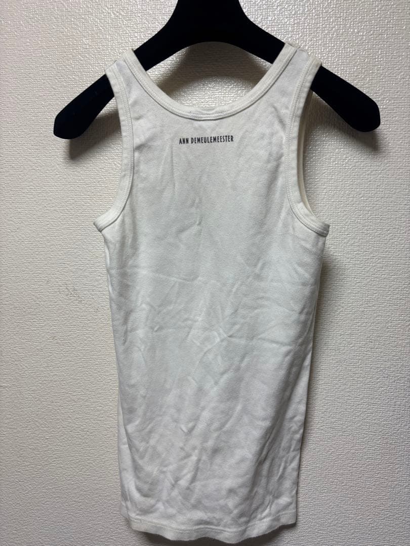 ANN DEMEULEMEESTER エンジェルタンクトップ S