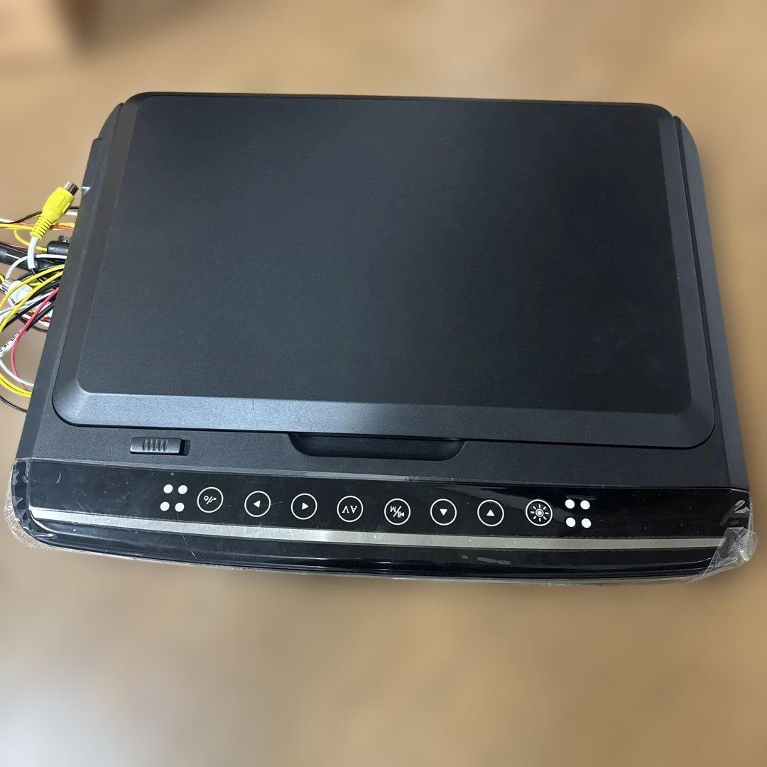 XTRONS フリップダウンモニター ブラック　CM136HDS