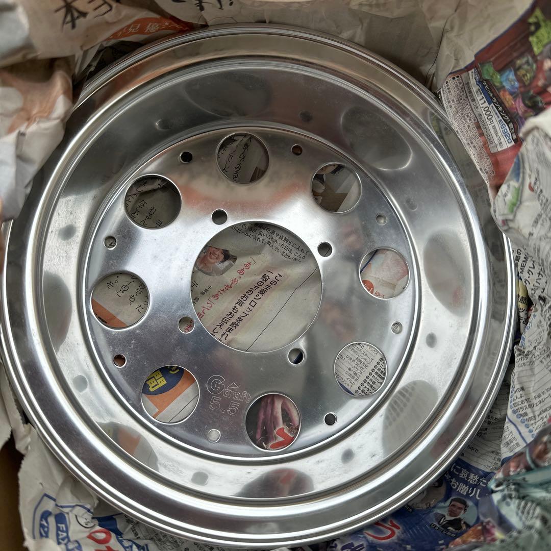 Gcraft ワイドホイール 5.5J 8穴　ゴリラ モンキー