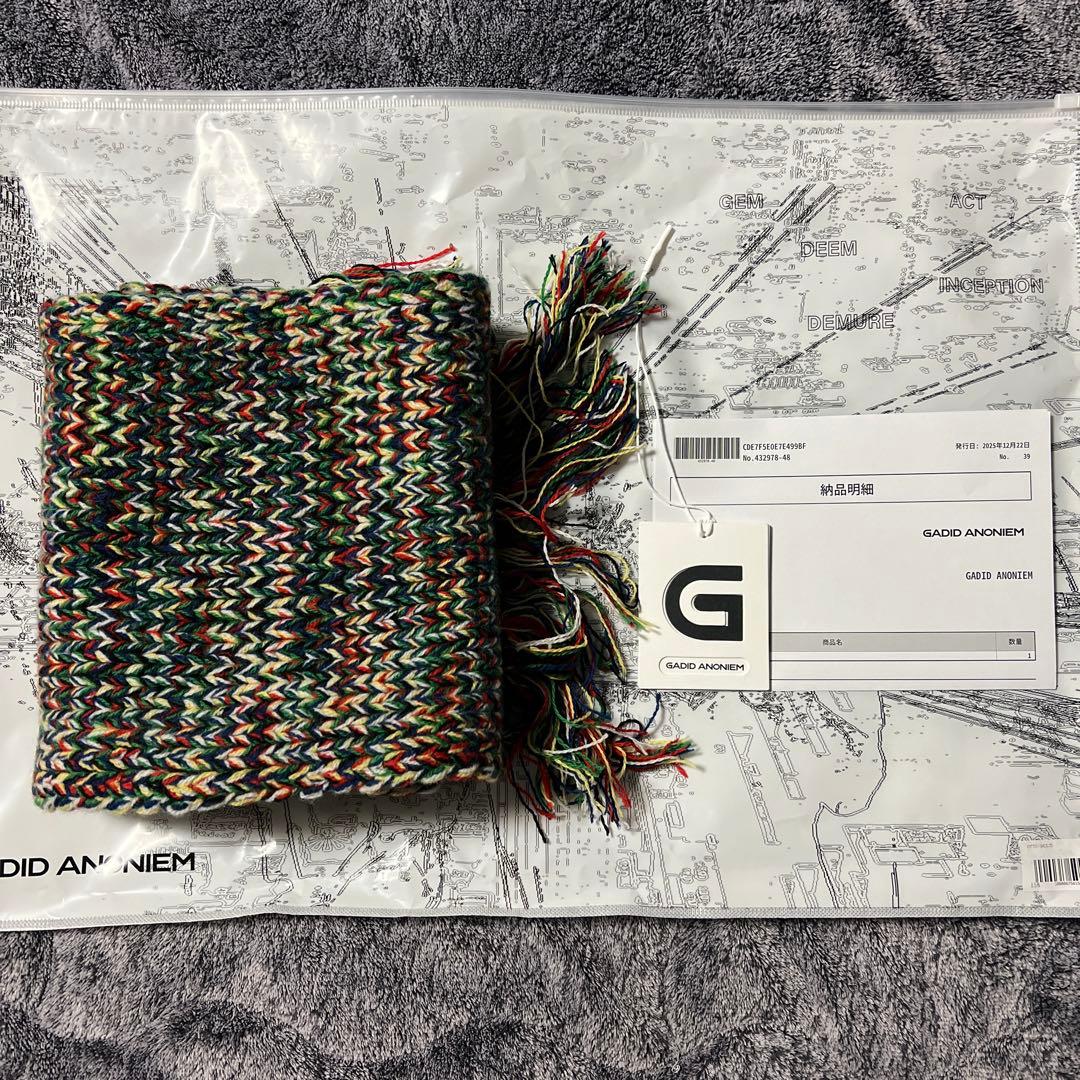 GADID ANONIEM OTTO/MULTI マフラー