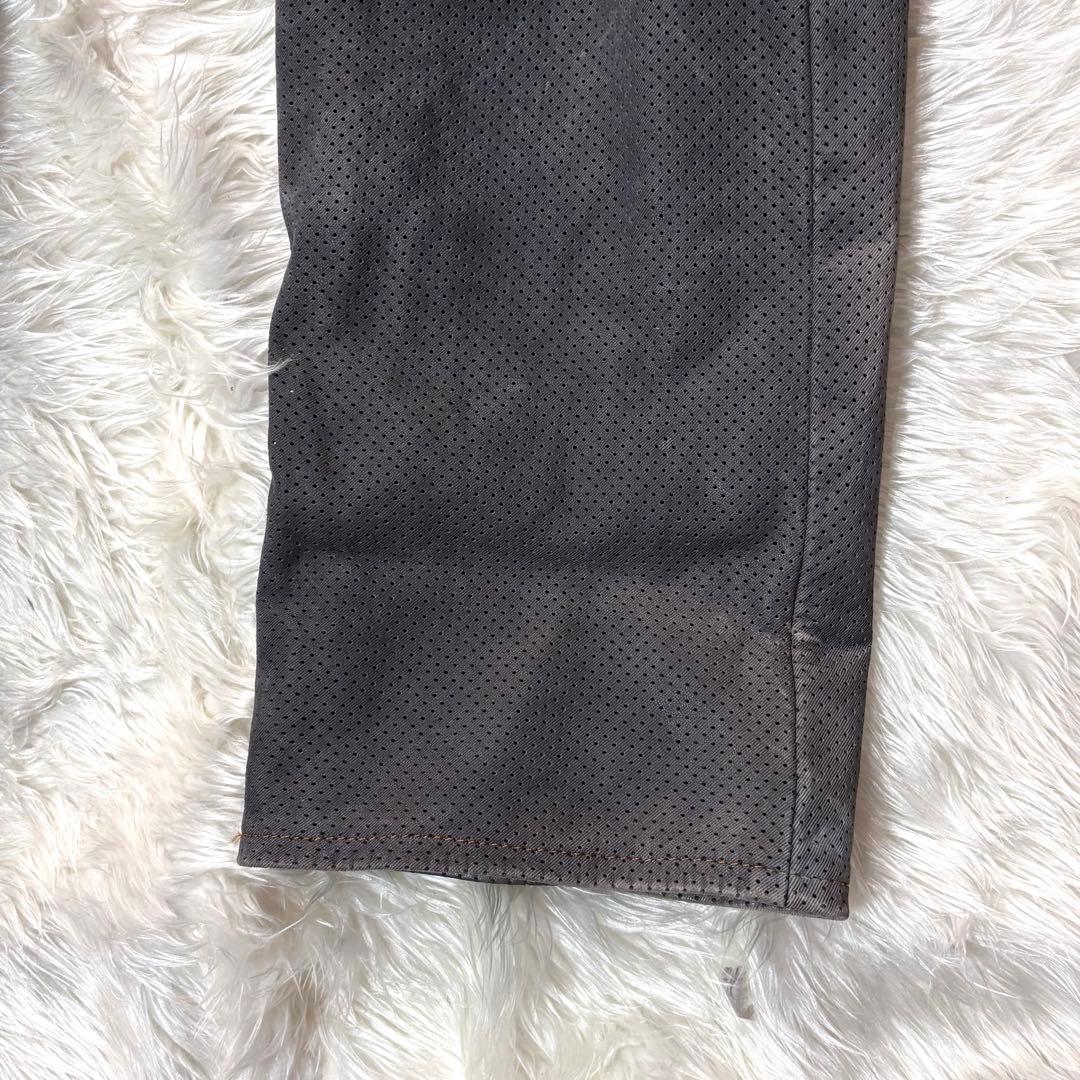 KUSHITANI KWP leather メッシュパンツ グレー