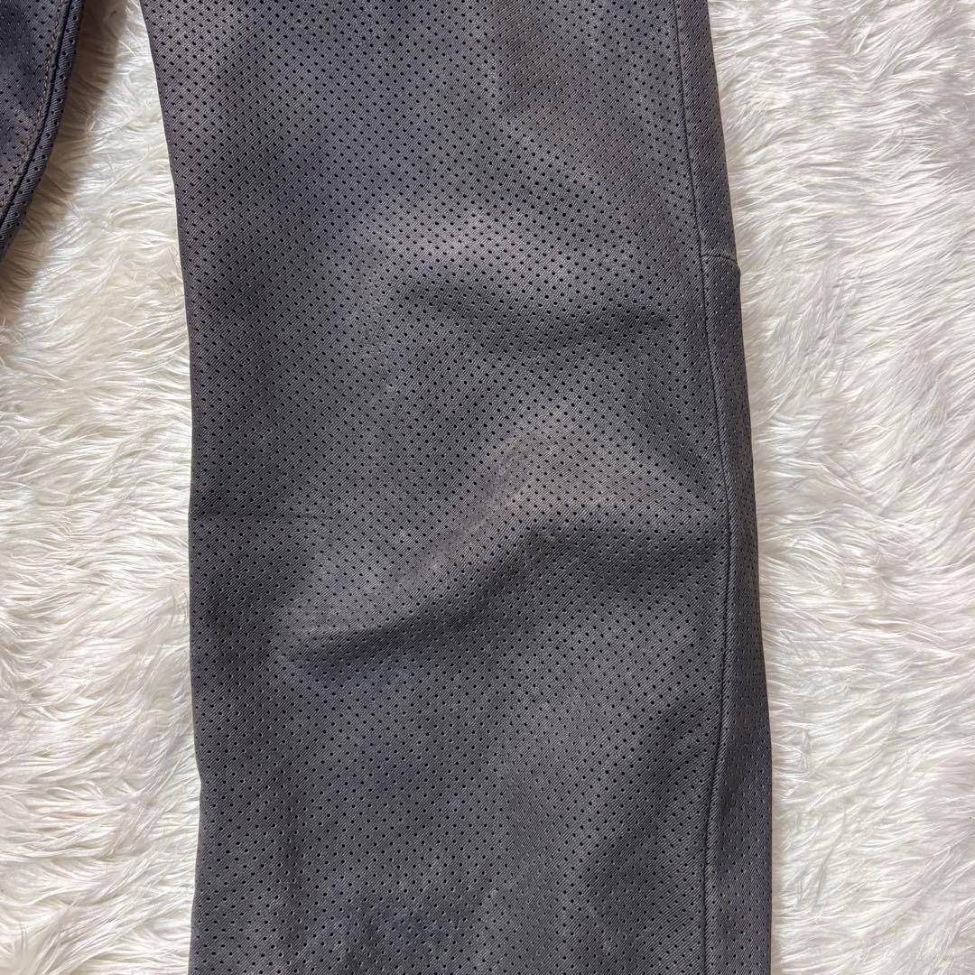 KUSHITANI KWP leather メッシュパンツ グレー
