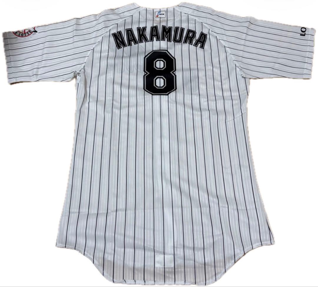 【実使用】中村奨吾　千葉ロッテマリーンズ　ユニフォーム　上下