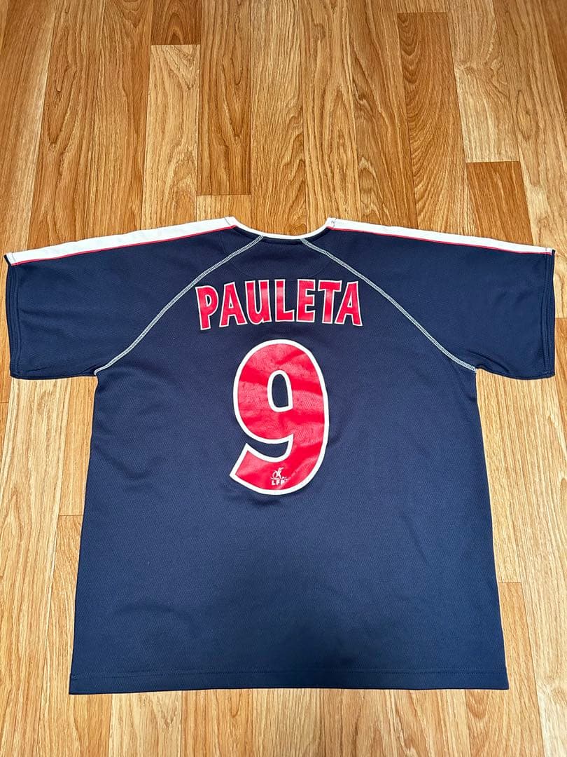 PSG パウレタ 03-04 半袖シャツ パリ直営店購入 正規品 M~L相当