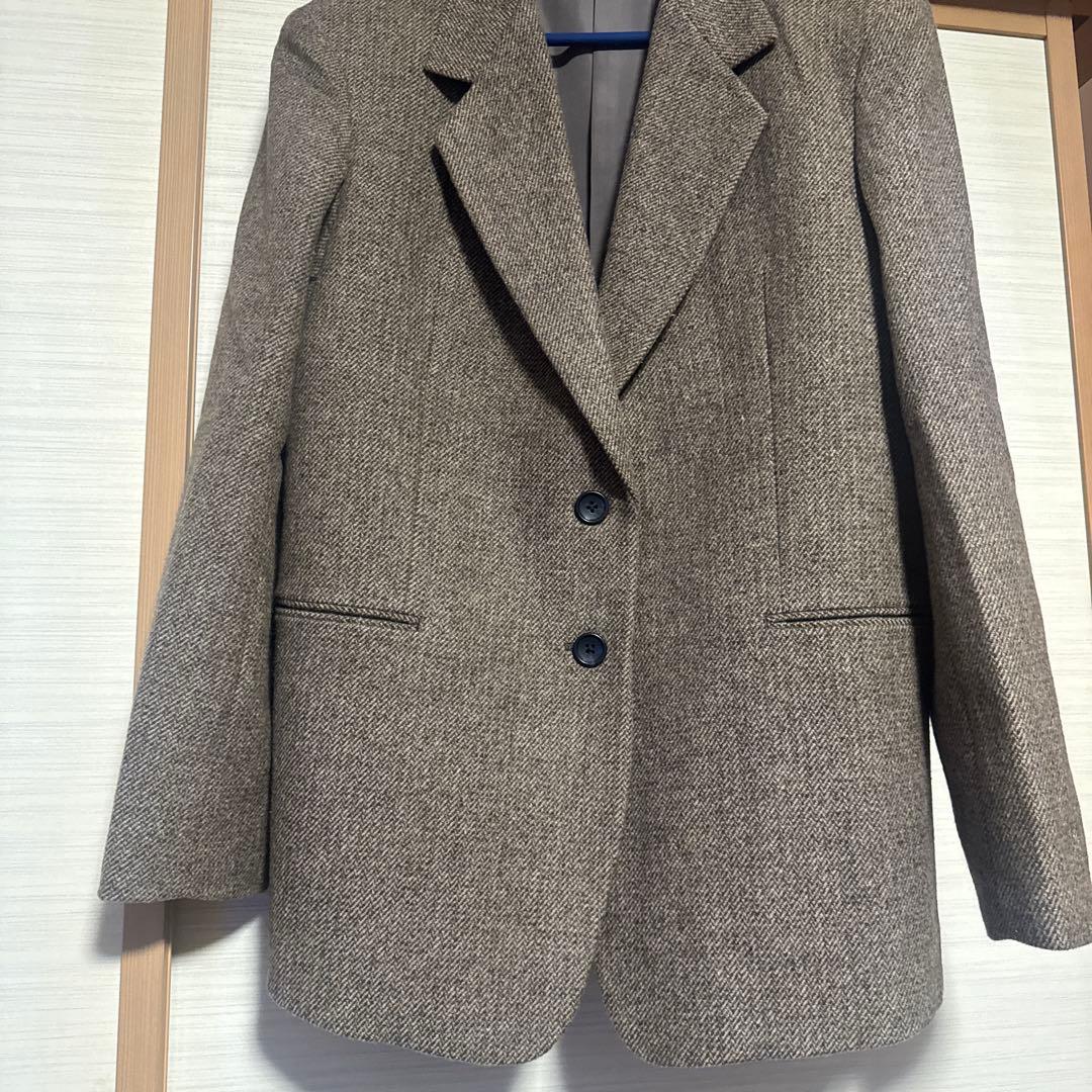 ジャケット・アウター anuke Herringbone Wool Jacket 36