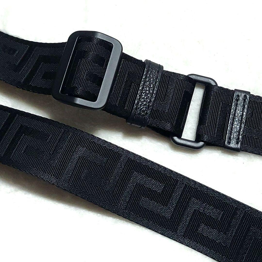 未使用級 ヴェルサーチ　ショルダーバッグ メデューサ グレカ レザー 2WAY