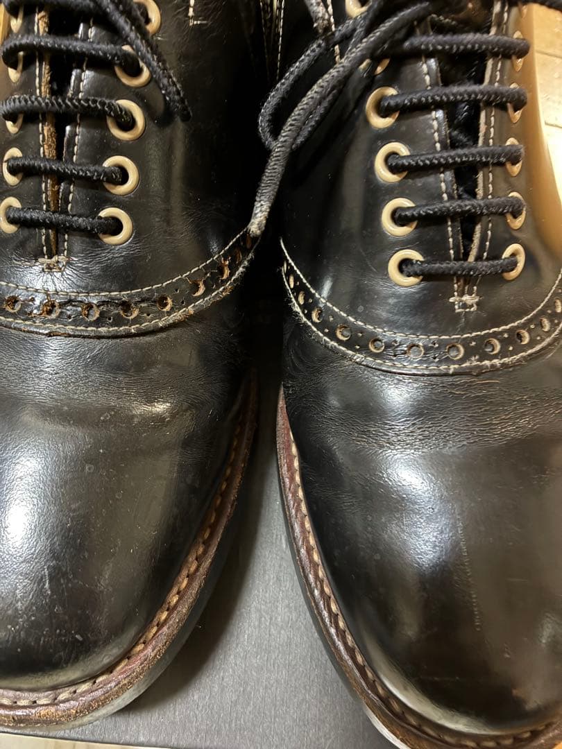 グラッドハンド　リーガル　サドルシューズ