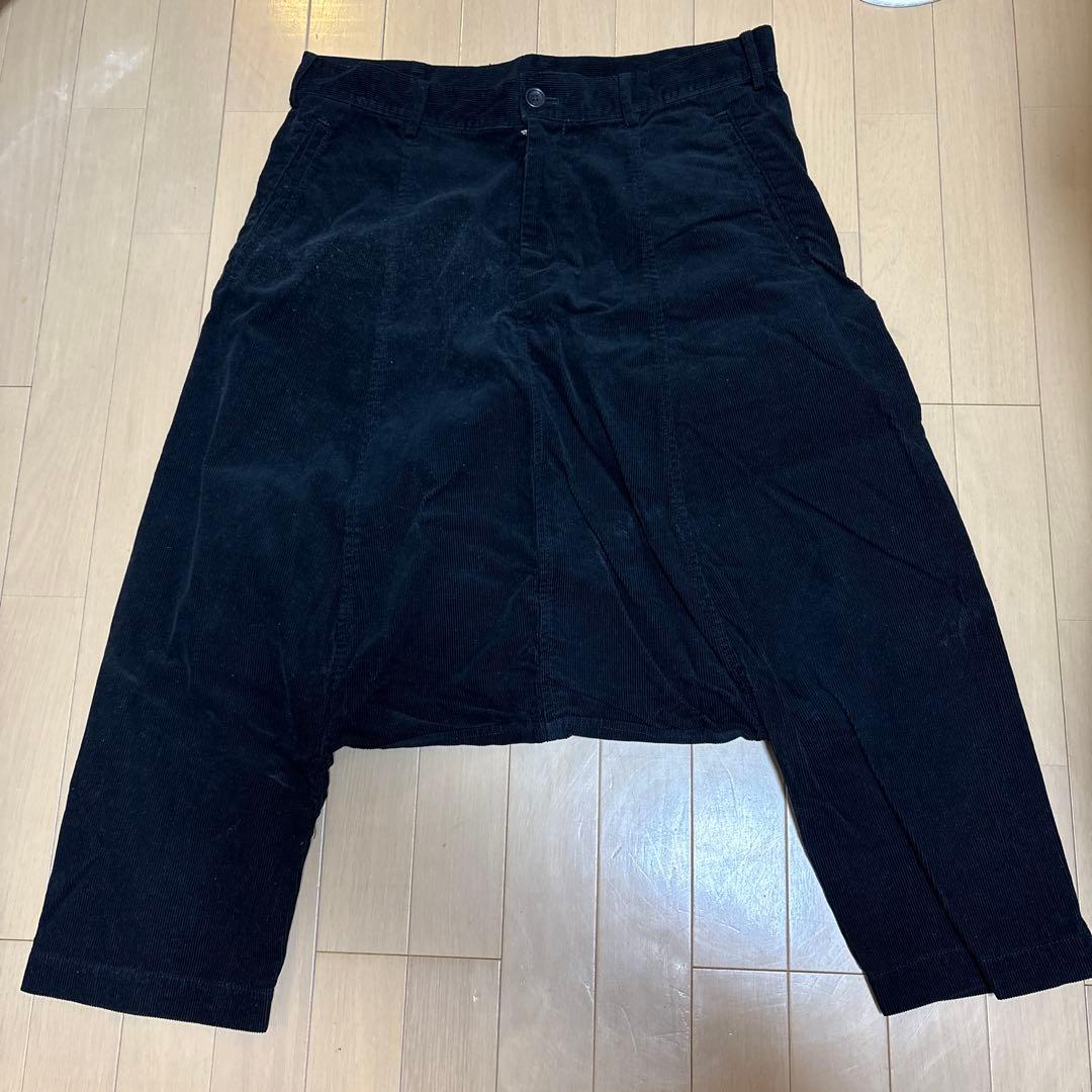 COMME des GARÇONS ブラック サルエルパンツ L