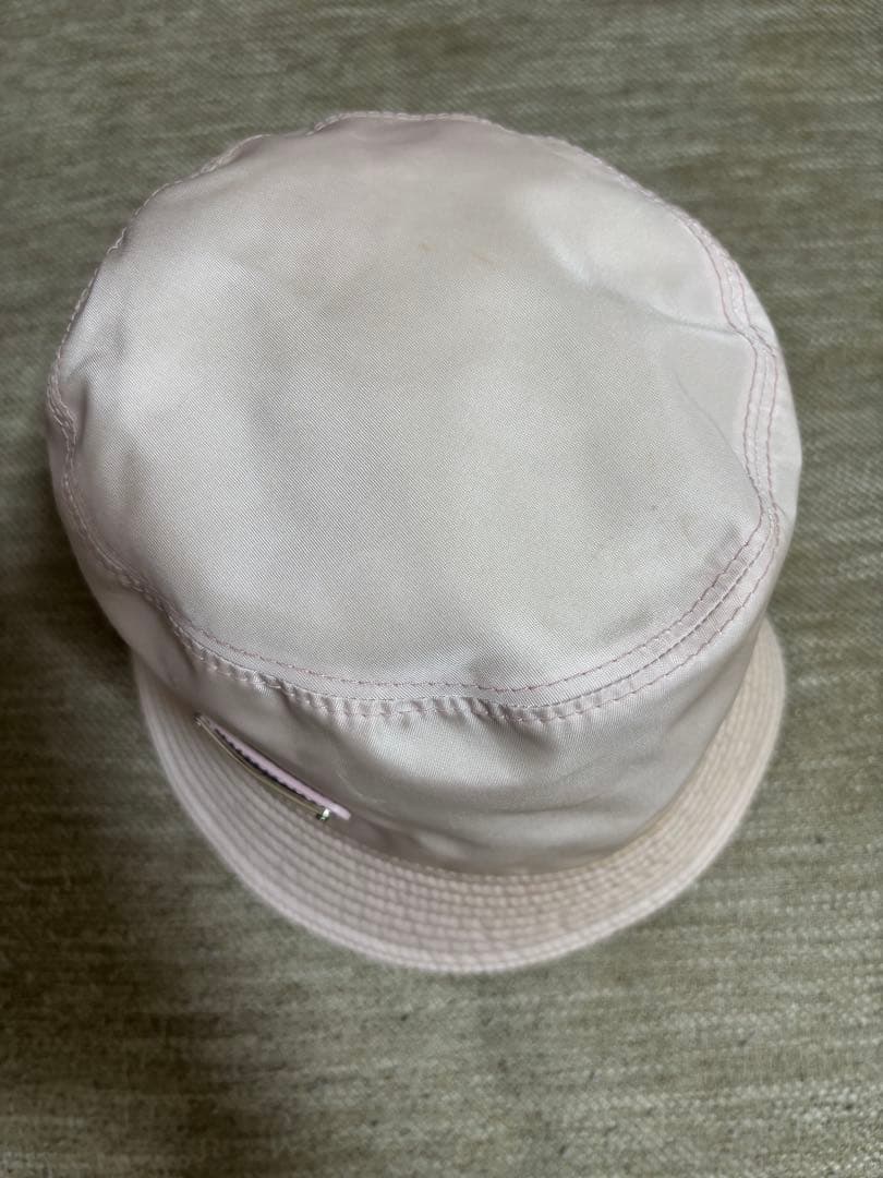 PRADA ピンク バケットハット Sサイズ