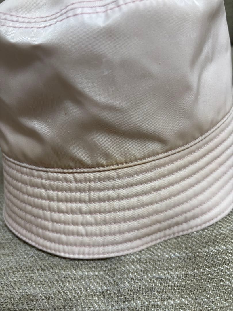 PRADA ピンク バケットハット Sサイズ