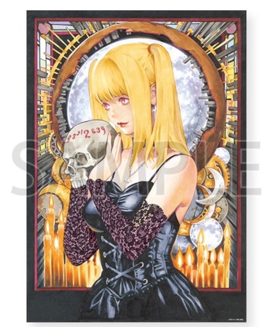 DEATH NOTE EXHIBITION 弥 海砂 B2ポスター ミサミサ