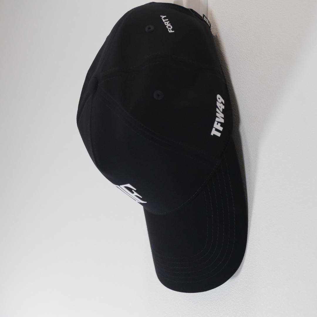 メンズウェア TFW49 GOLF 5PANEL CAP BLACK