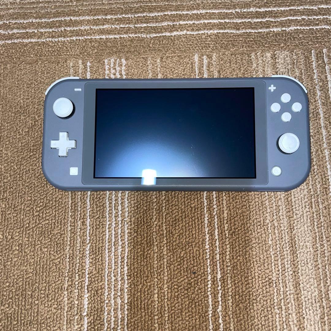 Nintendo Switch Lite グレー 本体のみ　FIFAカセット付き
