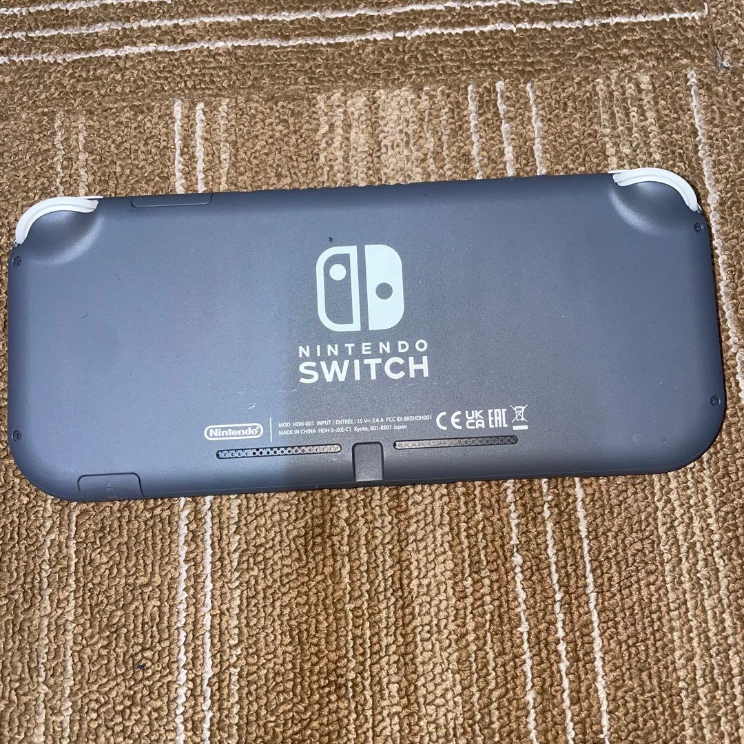 Nintendo Switch Lite グレー 本体のみ　FIFAカセット付き