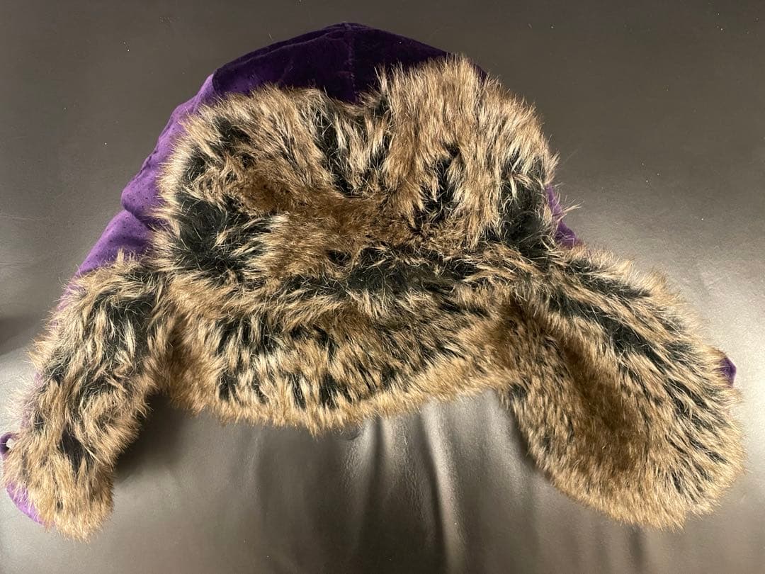 supreme(シュプリーム) トラッパーハット 紫 パープル 帽子