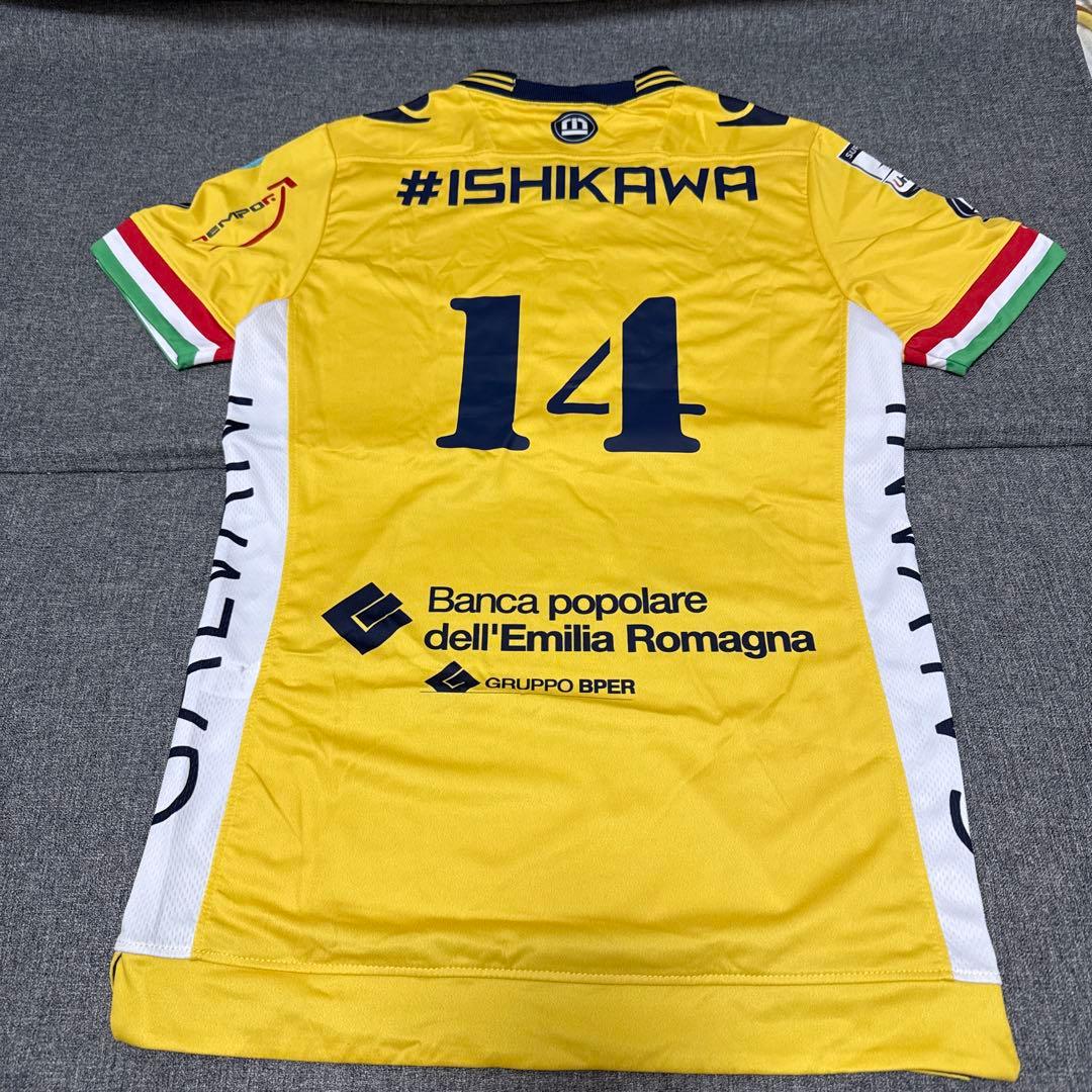 DoKlri-様　石川祐希　2014冬モデナバレー 直筆サイン入りユニフォームL