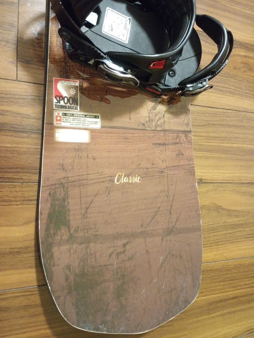 SPOON　ボード ビンディング ケース セット (ワックス済み)