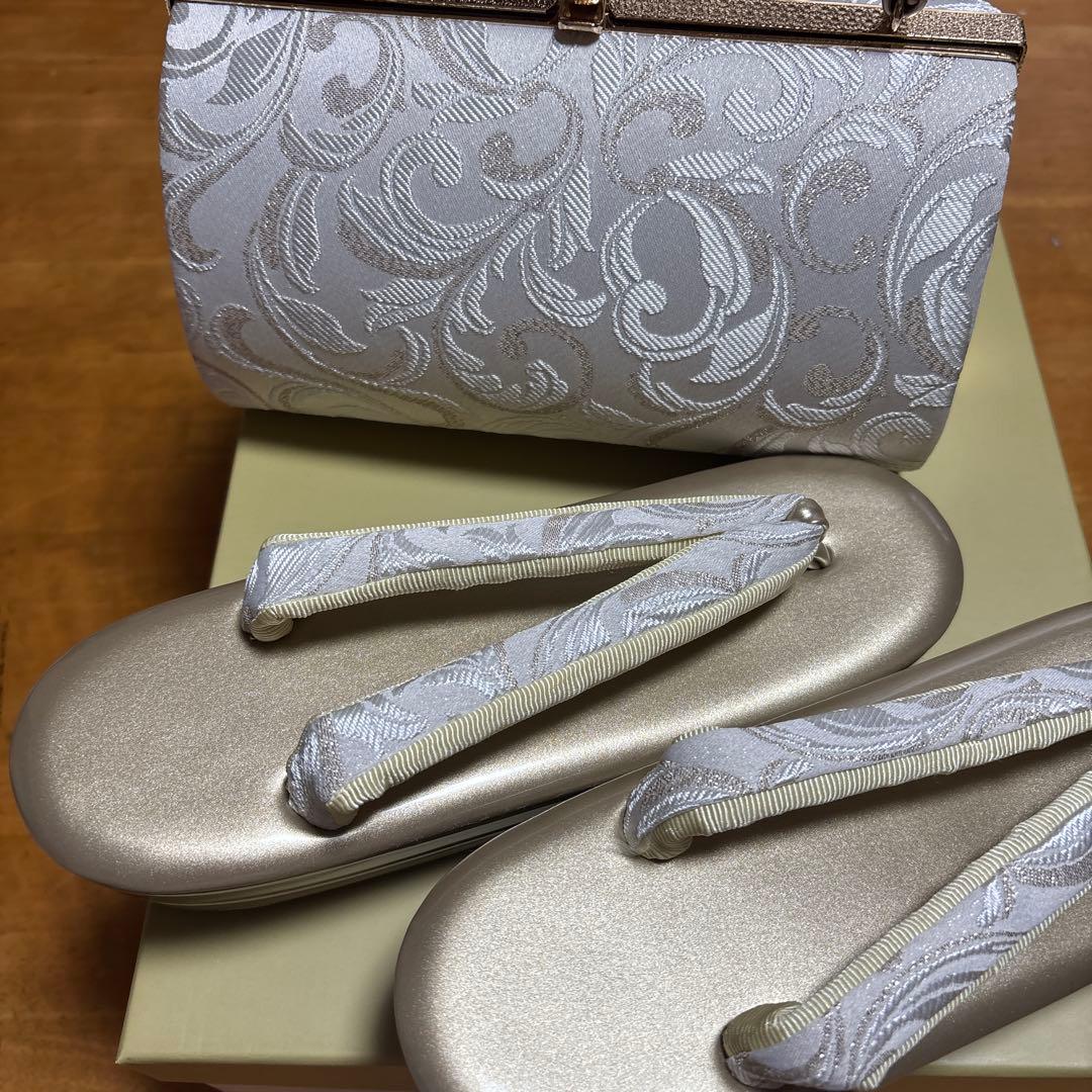 和装用 草履 バッグ セット ゴールド 成人式