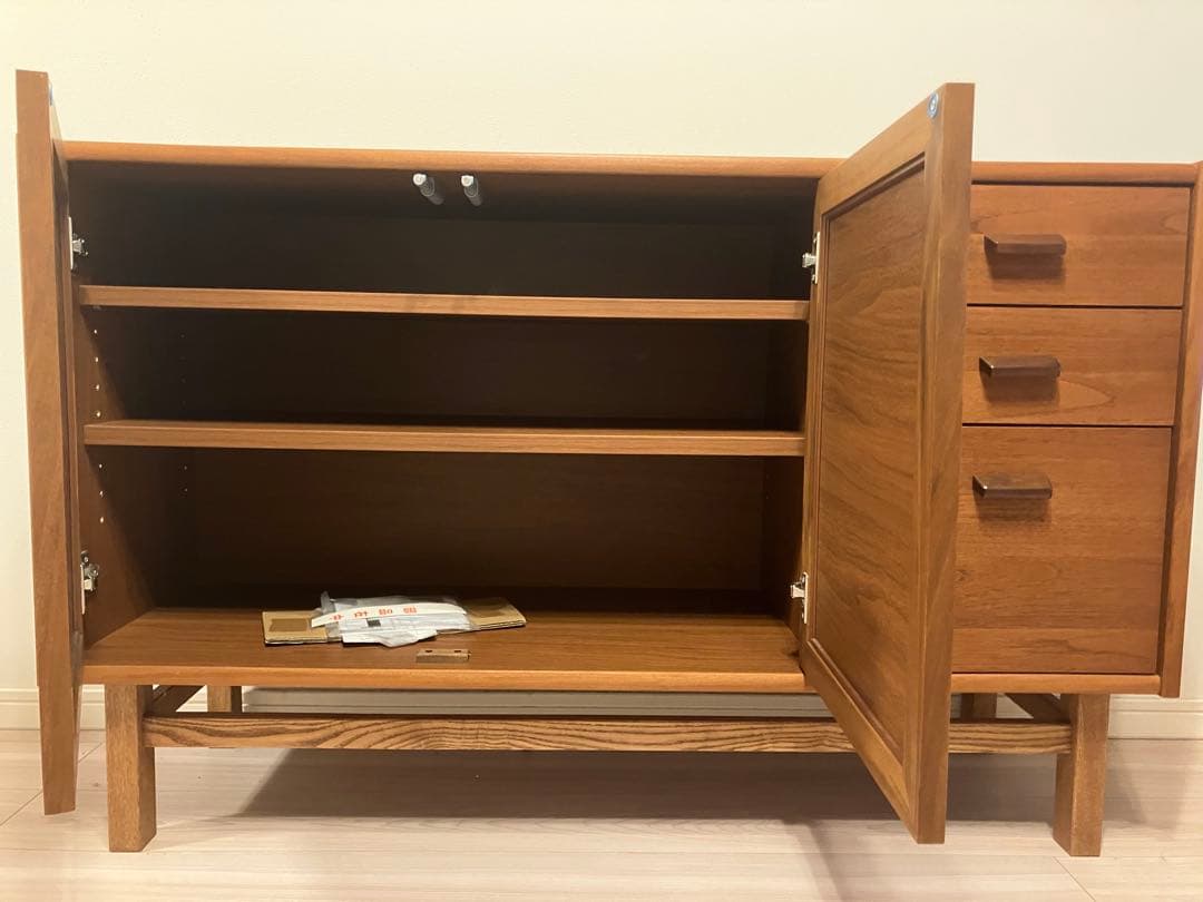 【お値引き】unico WICK(ウィック) キャビネット W1200 USED