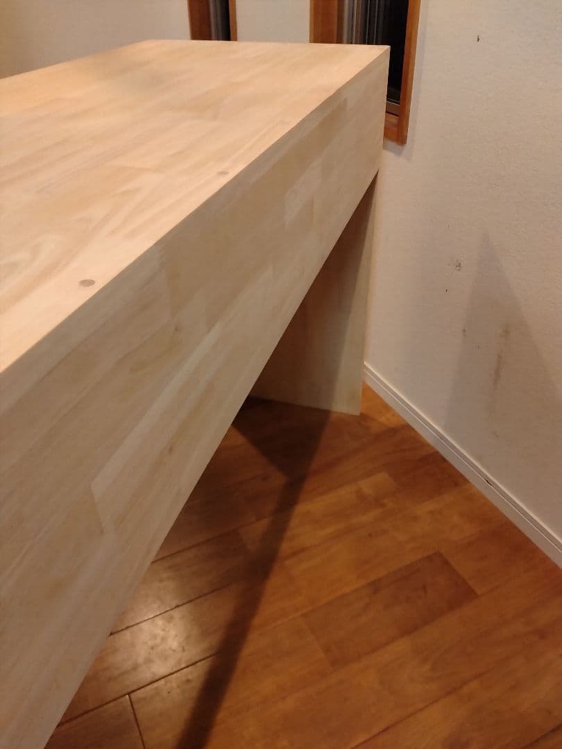 木製　ハンドメイド　オーダー　コの字　棚　シェルフ　ラック　カウンター