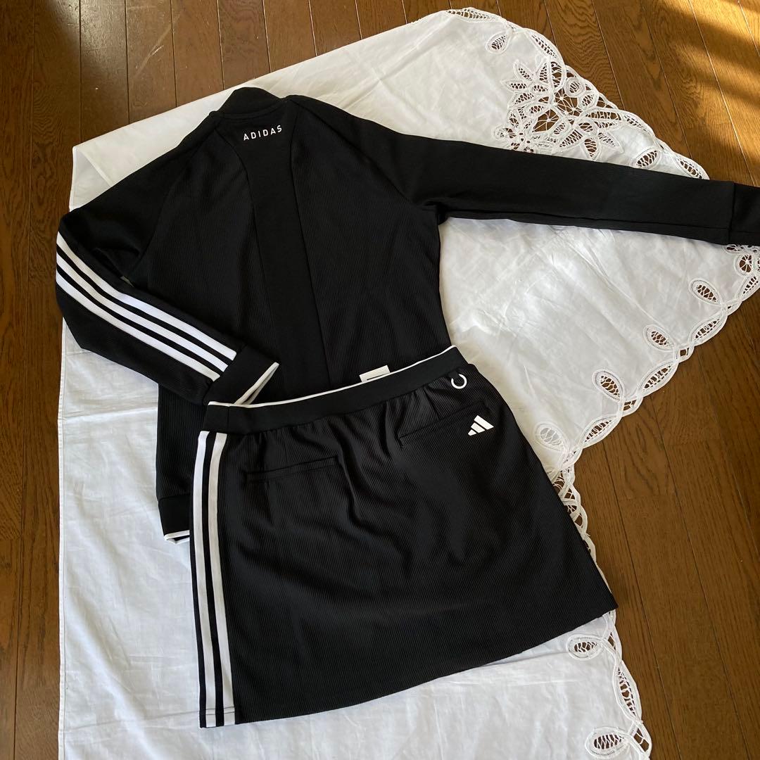 新品adidas アディダス　レディース　ジャケット　スカート セットアップＬ