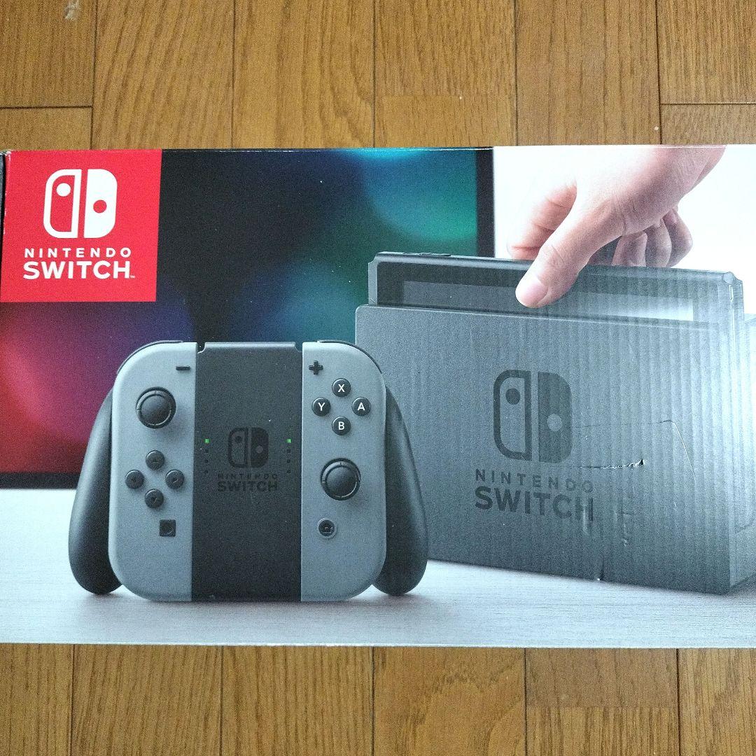 Nintendo Switch 任天堂スイッチ　グレー 本体 Joy-Con欠品