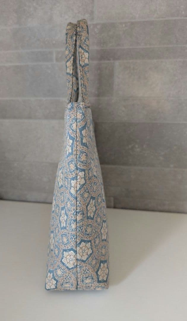 和装用バッグ 花柄　着物　和服　浴衣　龍村美術織物　龍村美術織物バック