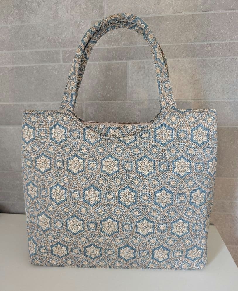 和装用バッグ 花柄　着物　和服　浴衣　龍村美術織物　龍村美術織物バック