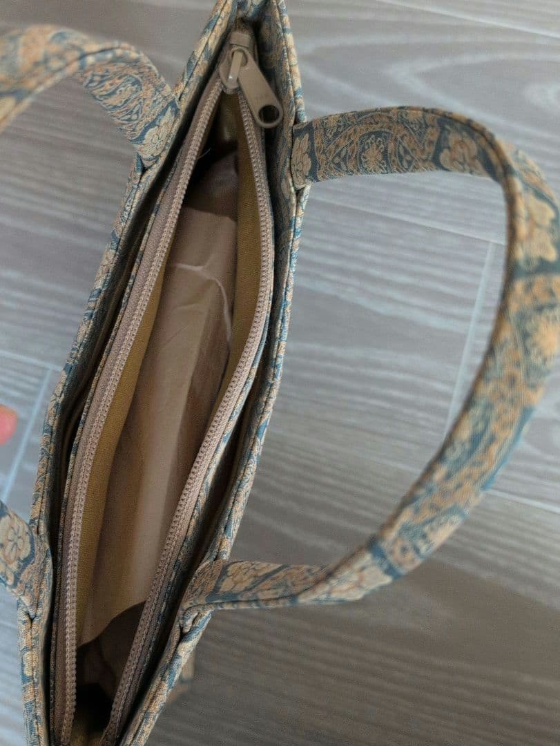 和装用バッグ 花柄　着物　和服　浴衣　龍村美術織物　龍村美術織物バック