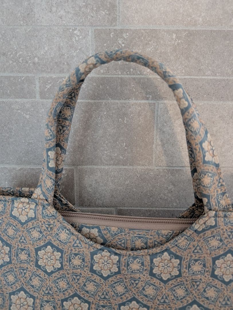 和装用バッグ 花柄　着物　和服　浴衣　龍村美術織物　龍村美術織物バック