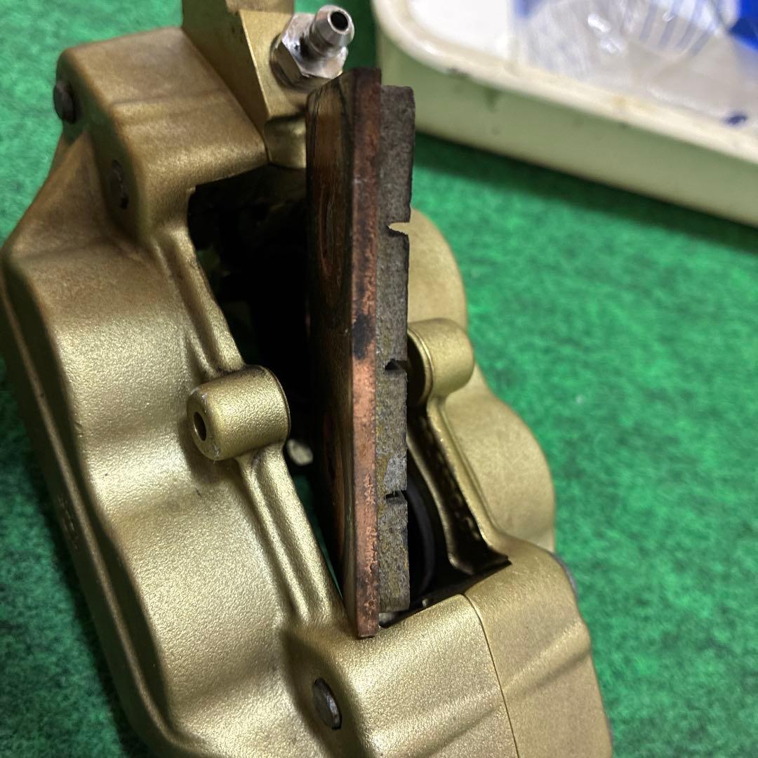 ユ*ン様 brembo キャリパー40mm サポート、ステンバンジョー 、ピン付