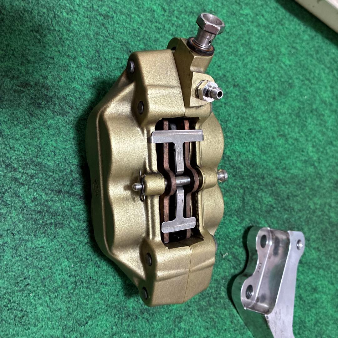 ユ*ン様 brembo キャリパー40mm サポート、ステンバンジョー 、ピン付
