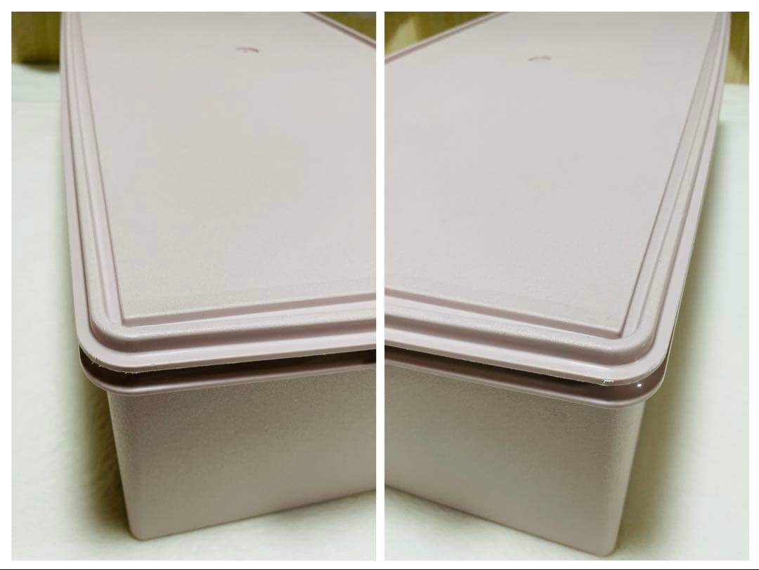 2個セット/タッパーウェア/ディープ/ロング/スーパーケース/ピンク/廃番