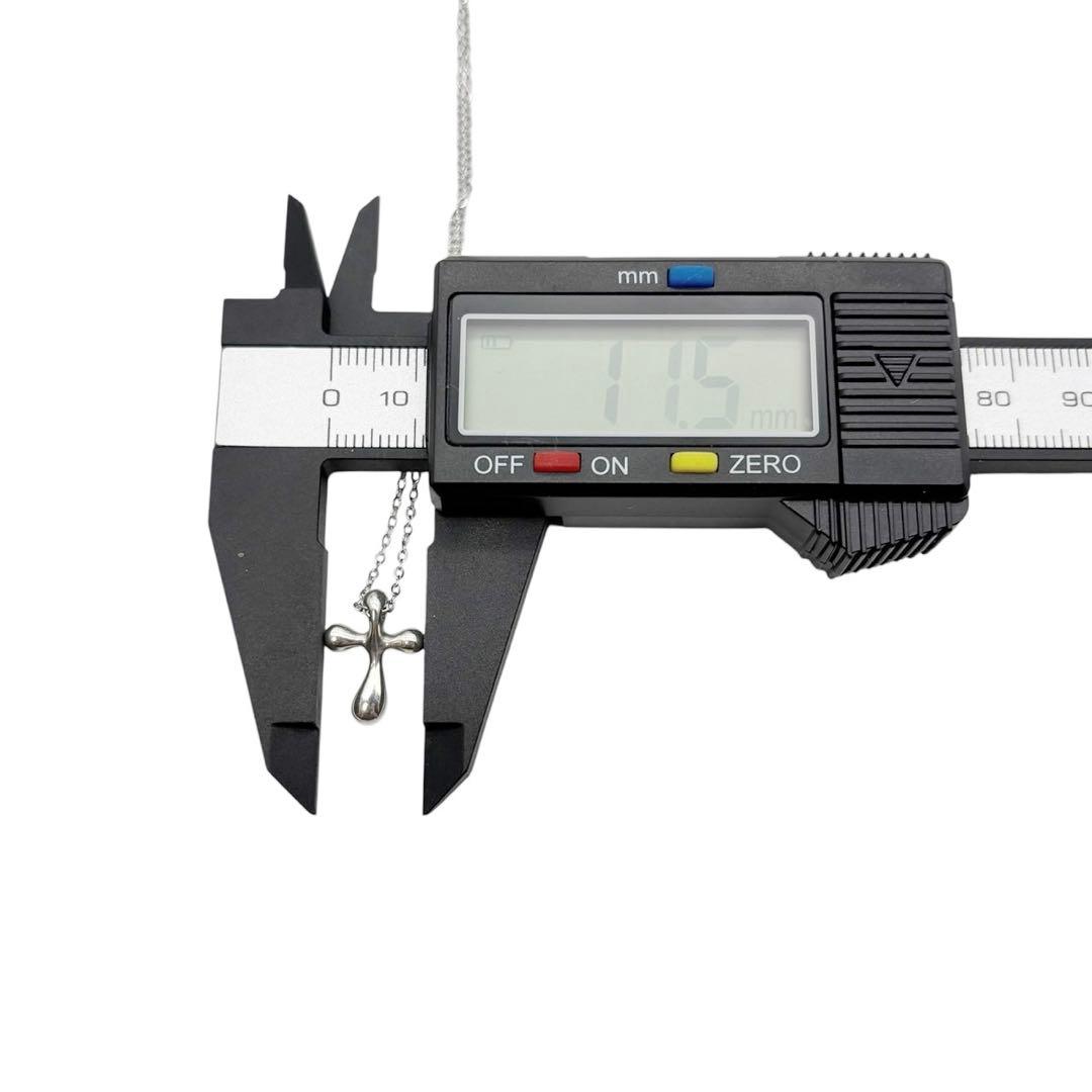 美品◎ ティファニー スモールクロス ネックレス ペンダント シルバー925