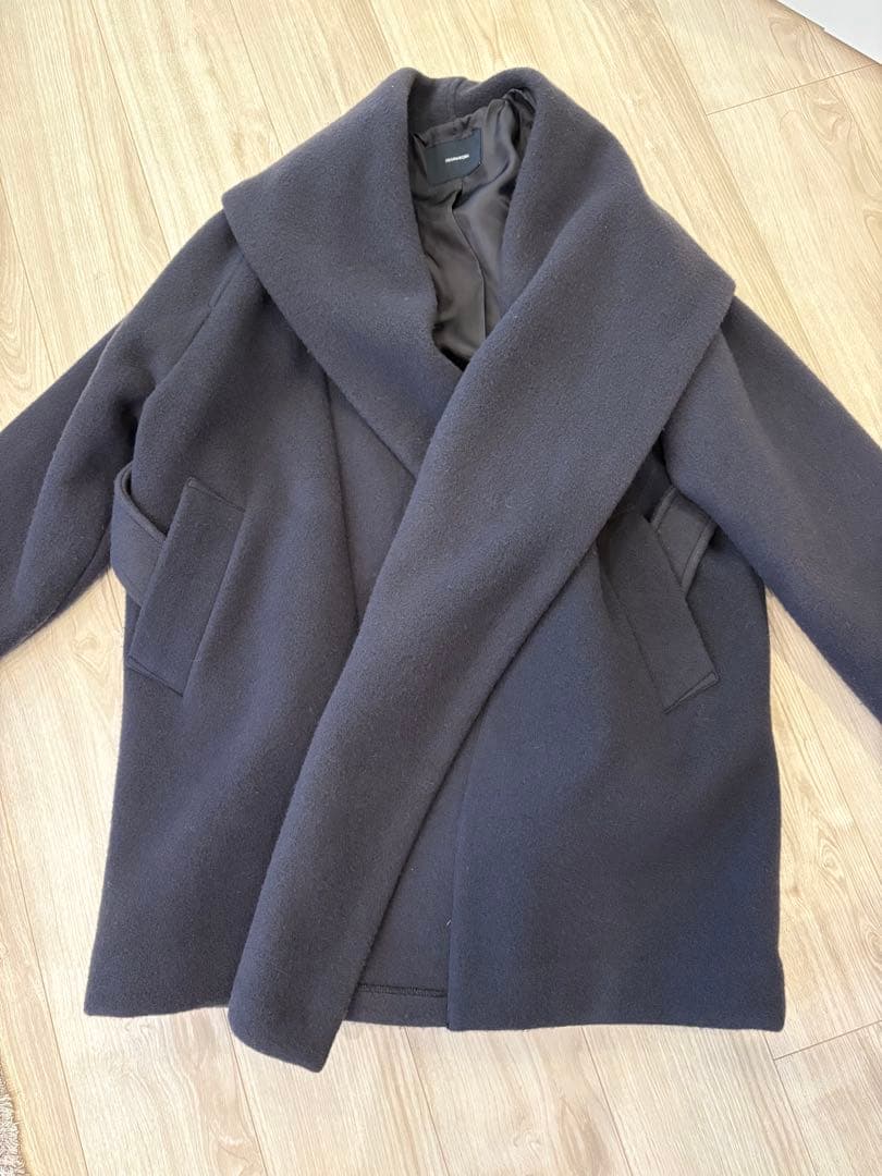 【今週末限定価格　新品】フレームワーク　ニュアンスコート　グレー