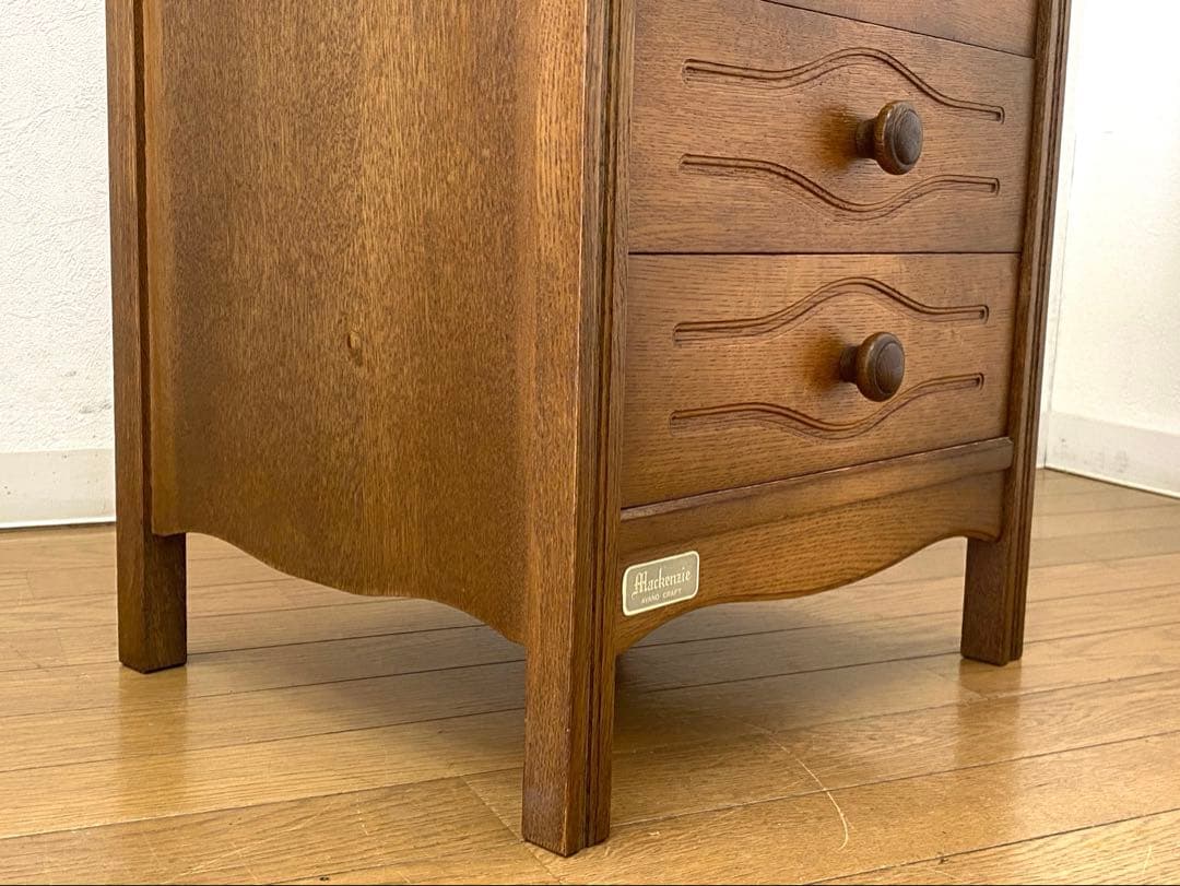 美品 綾野製作所 アヤノクラフト 収納 整理 棚 コンソール 電話台 飾り棚