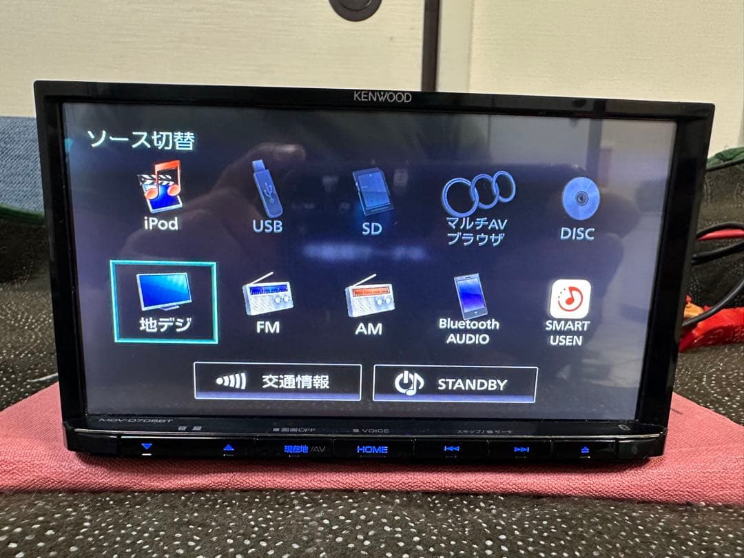 MDV-D706BT 2019年モデル 地図データ。2018年。