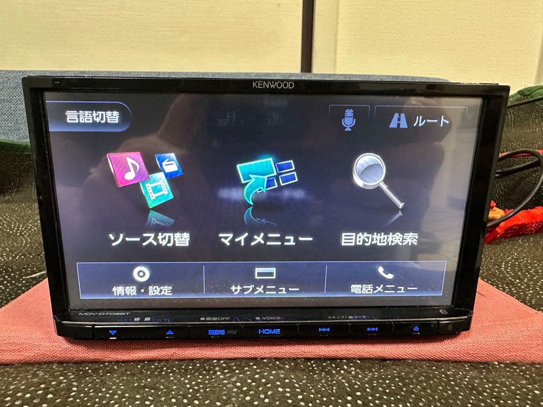 MDV-D706BT 2019年モデル 地図データ。2018年。