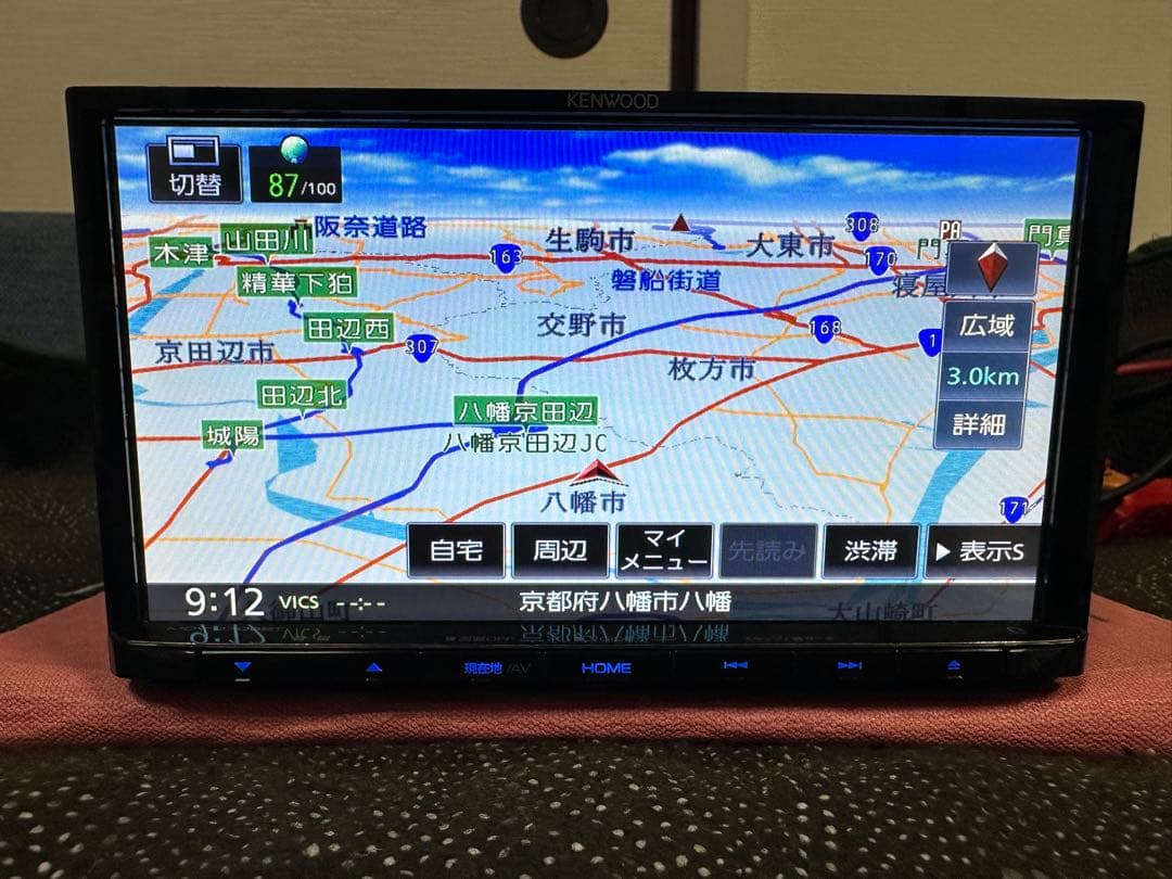 MDV-D706BT 2019年モデル 地図データ。2018年。