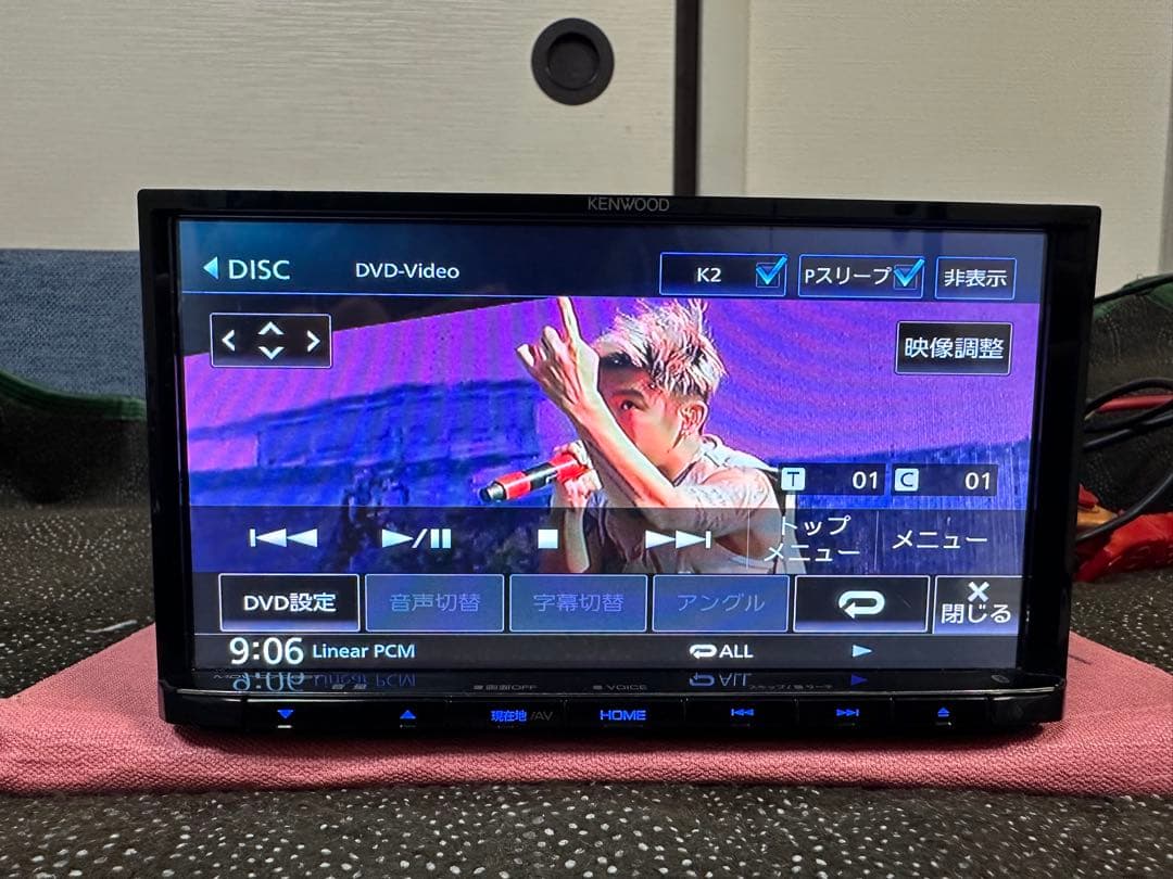 MDV-D706BT 2019年モデル 地図データ。2018年。