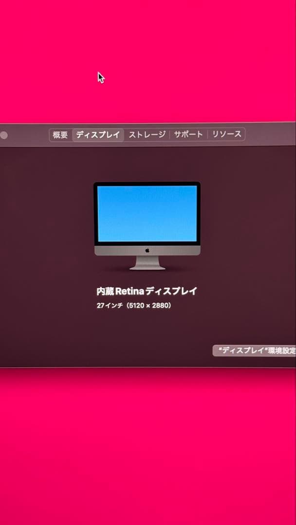 iMac Pro （2017）　14コアメモリ128GB HDD1T 27インチ
