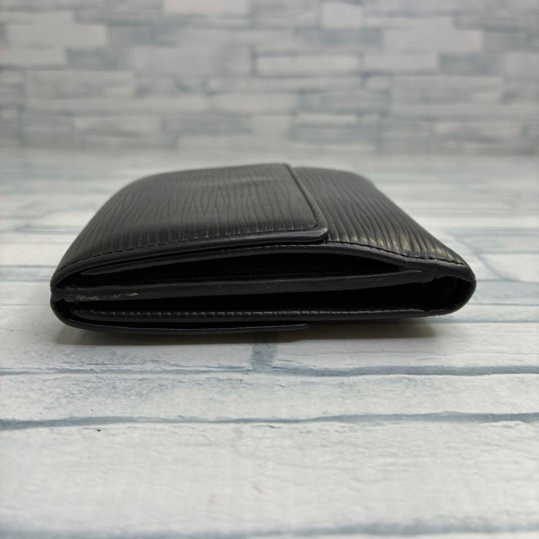 美品　50 VUITTON ルイヴィトン　エピ 二つ折り財布　Ｗホック eu4