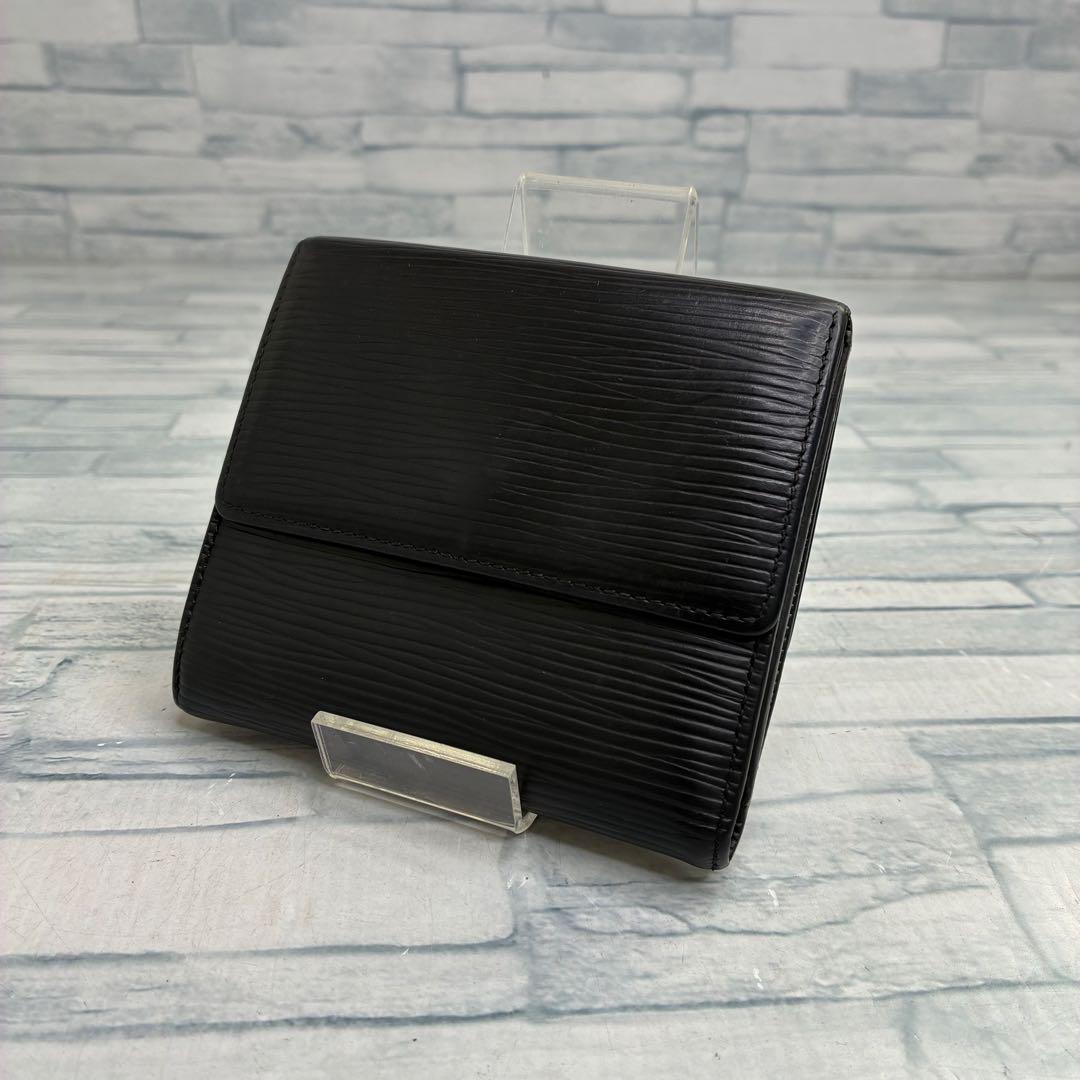 美品　50 VUITTON ルイヴィトン　エピ 二つ折り財布　Ｗホック eu4