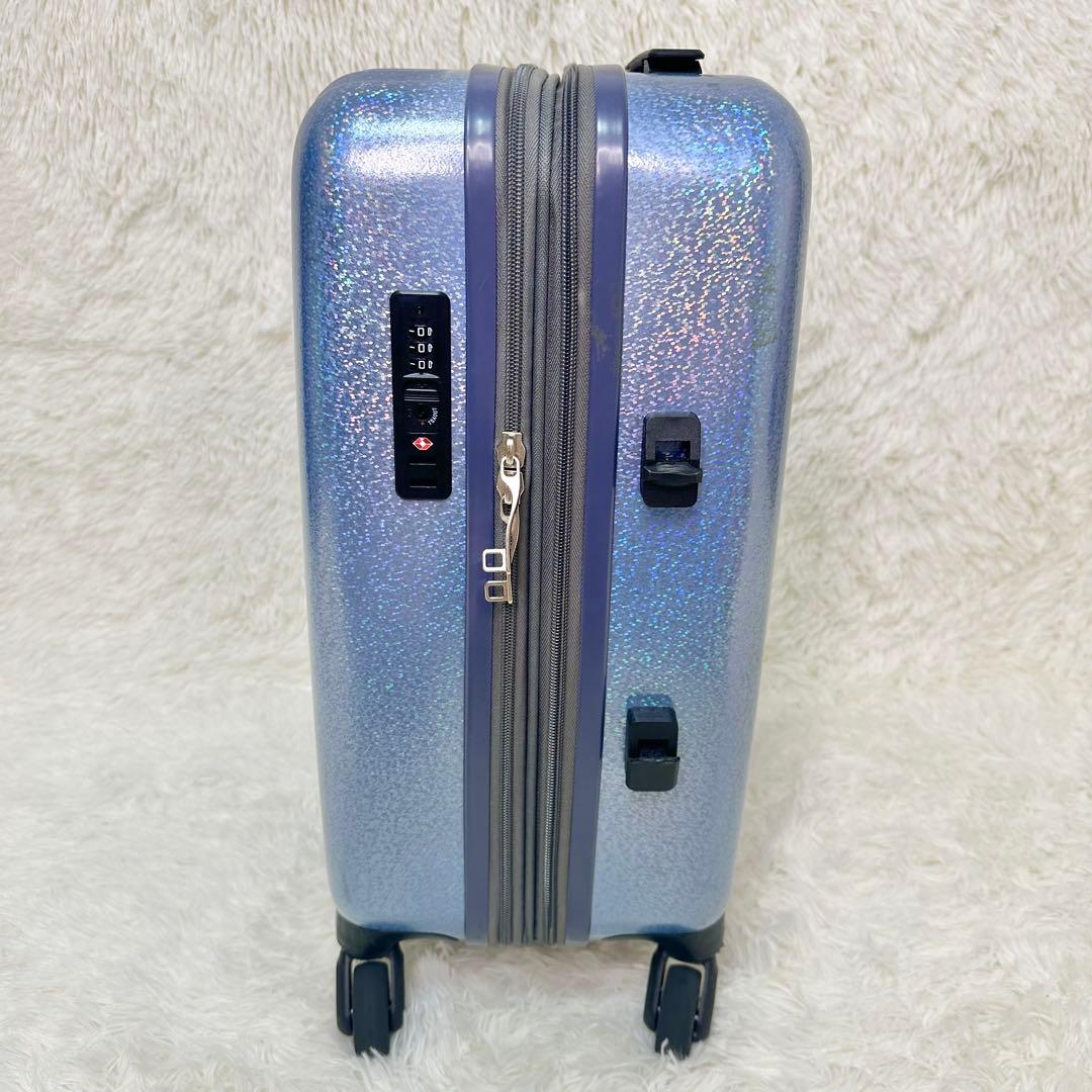 お買得✨ FREQUENTER スーツケース パールブルー 34L 4輪 静音