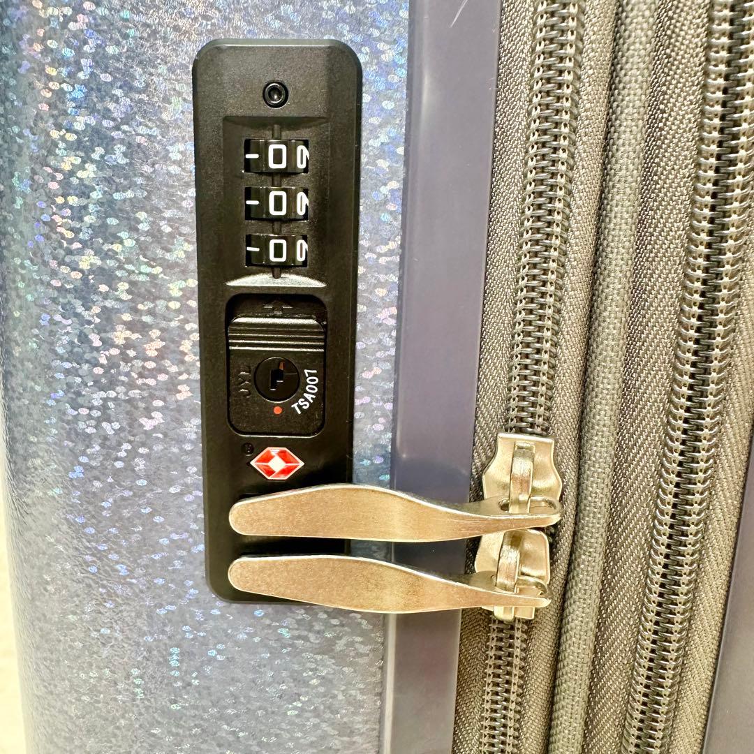 お買得✨ FREQUENTER スーツケース パールブルー 34L 4輪 静音